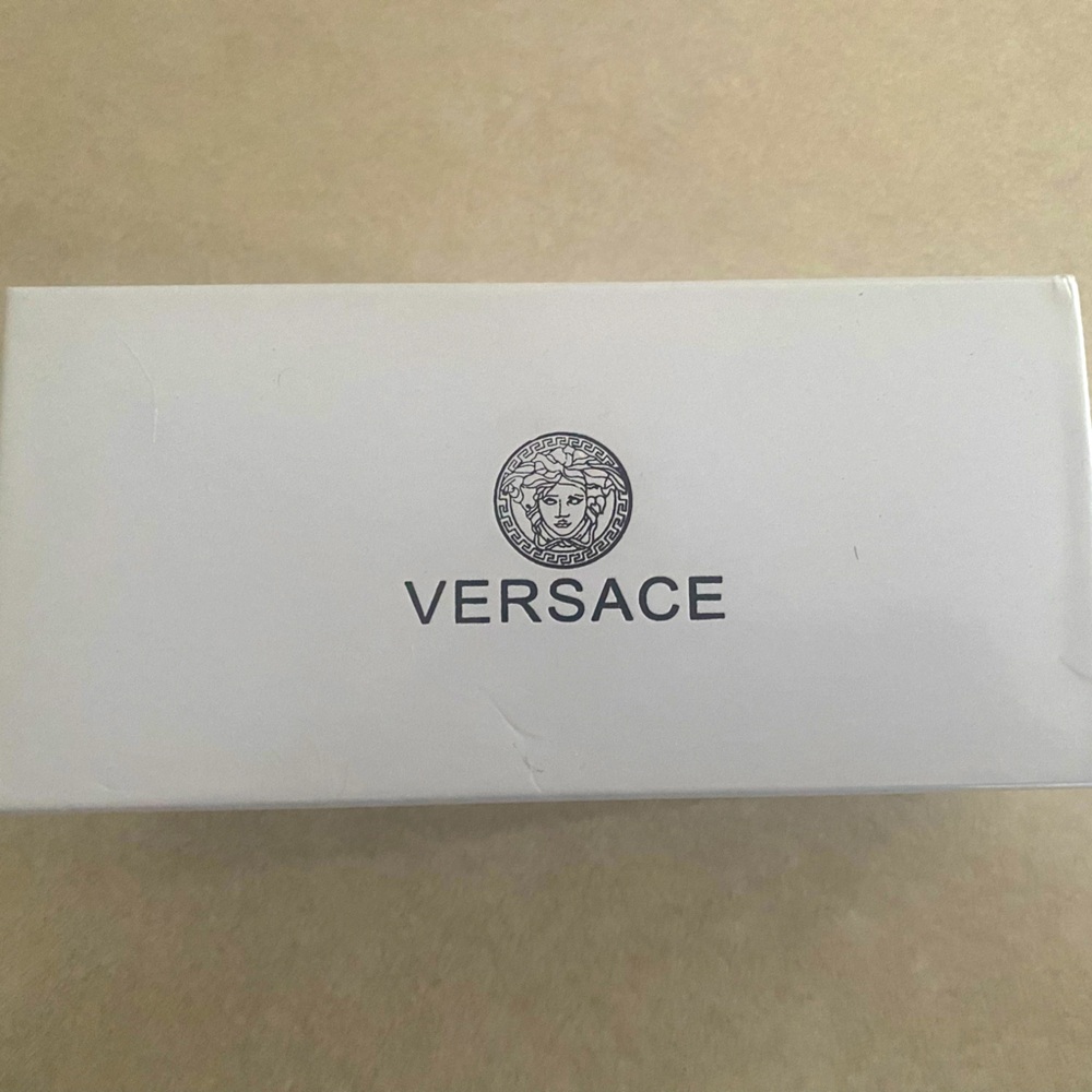 Versace sunglasses case and box
